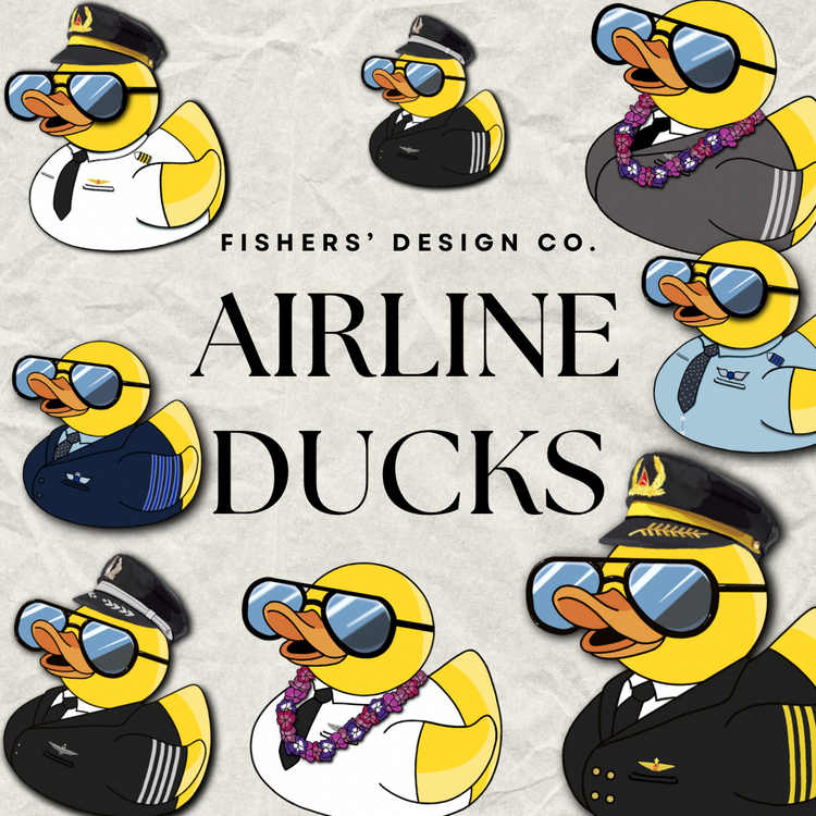 Pilot Rubber Duck Stickers!