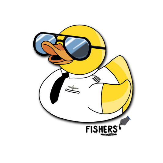 American Airlines Captain Duck Sticker