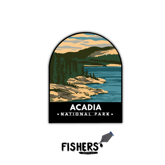Acadia National Park Sticker