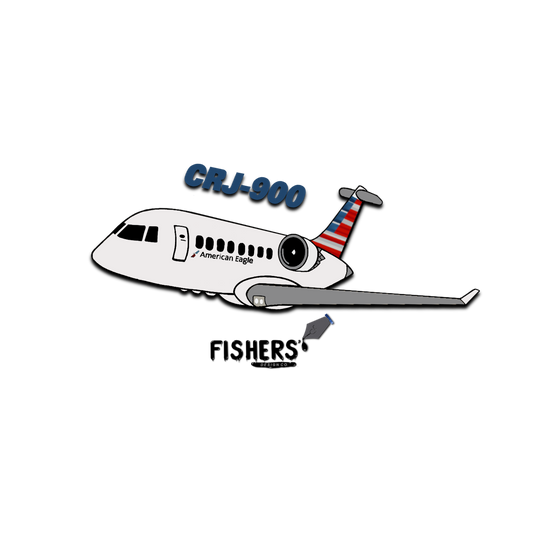 American Eagle CRJ-900 Sticker