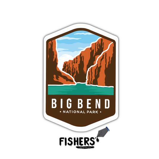 Big Bend National Park Sticker!