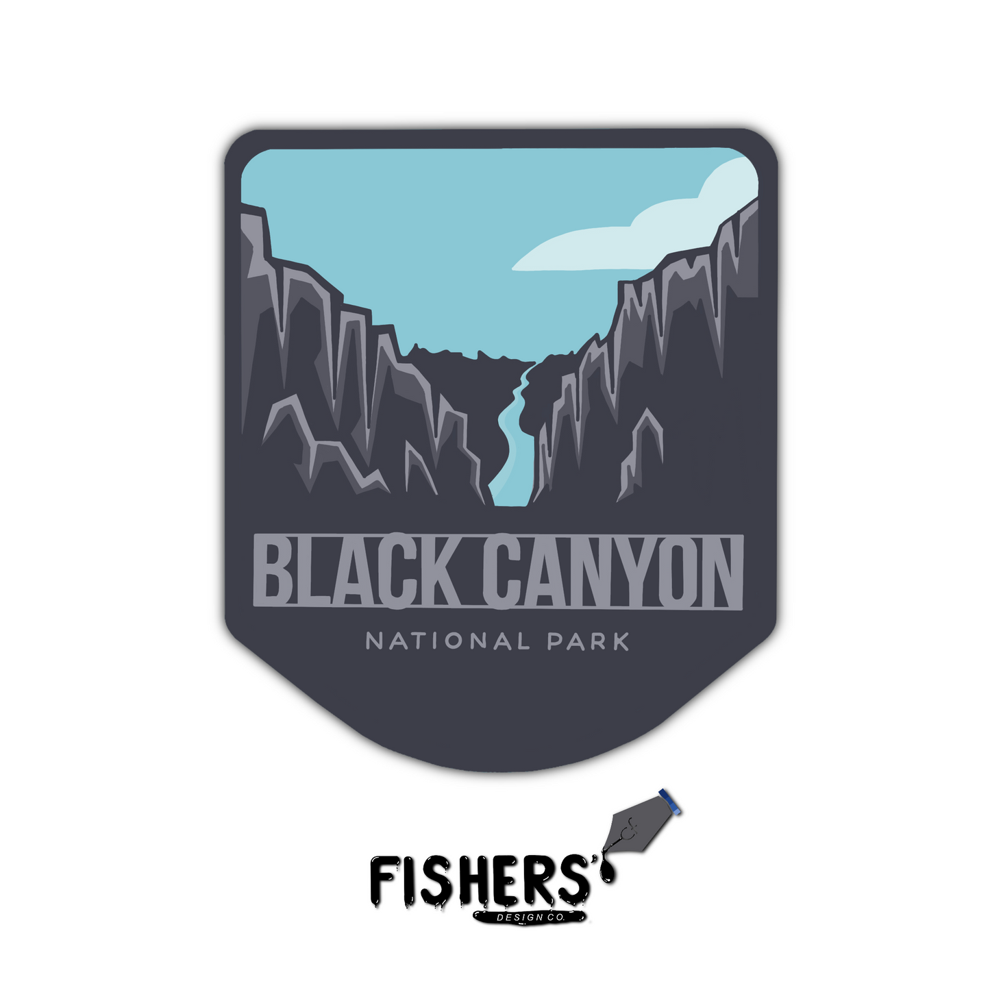 Black Canyon National Park Sticker