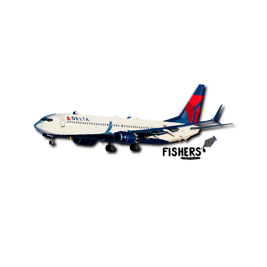 Delta Airlines 737 max Sticker