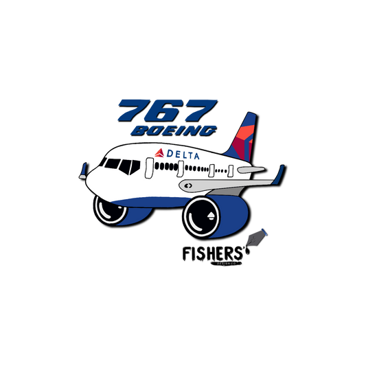 Delta Airlines 767 Sticker