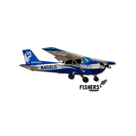 Embry-Riddle Cessna 172S Sticker