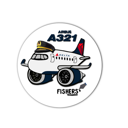 Delta A321 with hat!