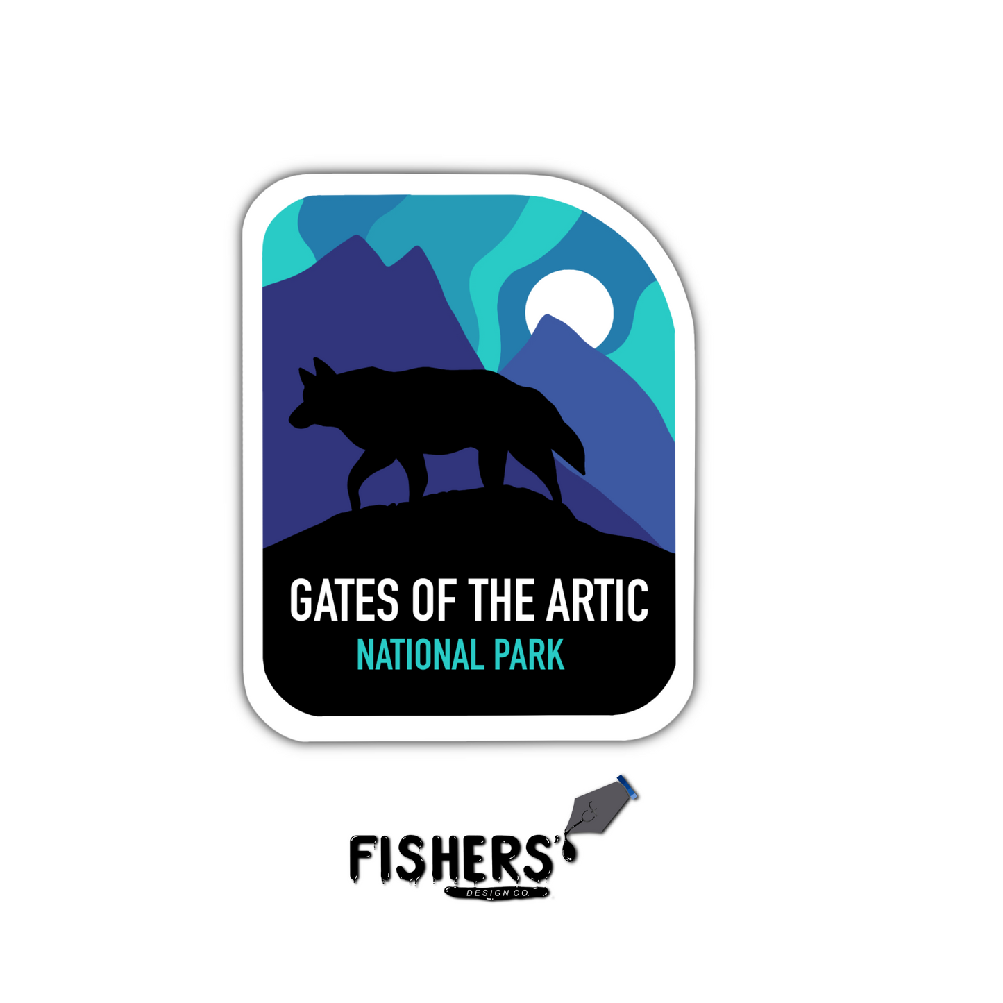 Gates of the Arctic National Park Sticker!