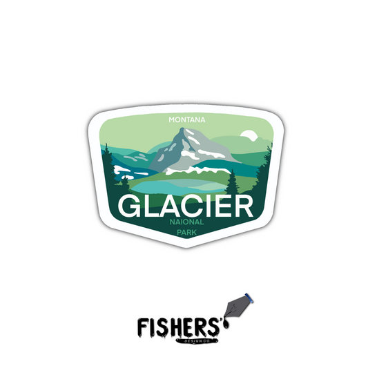Glacier National Park Sticker