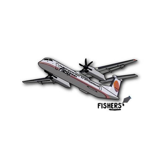 Horizon Air Q-400 "Meatball" Sticker