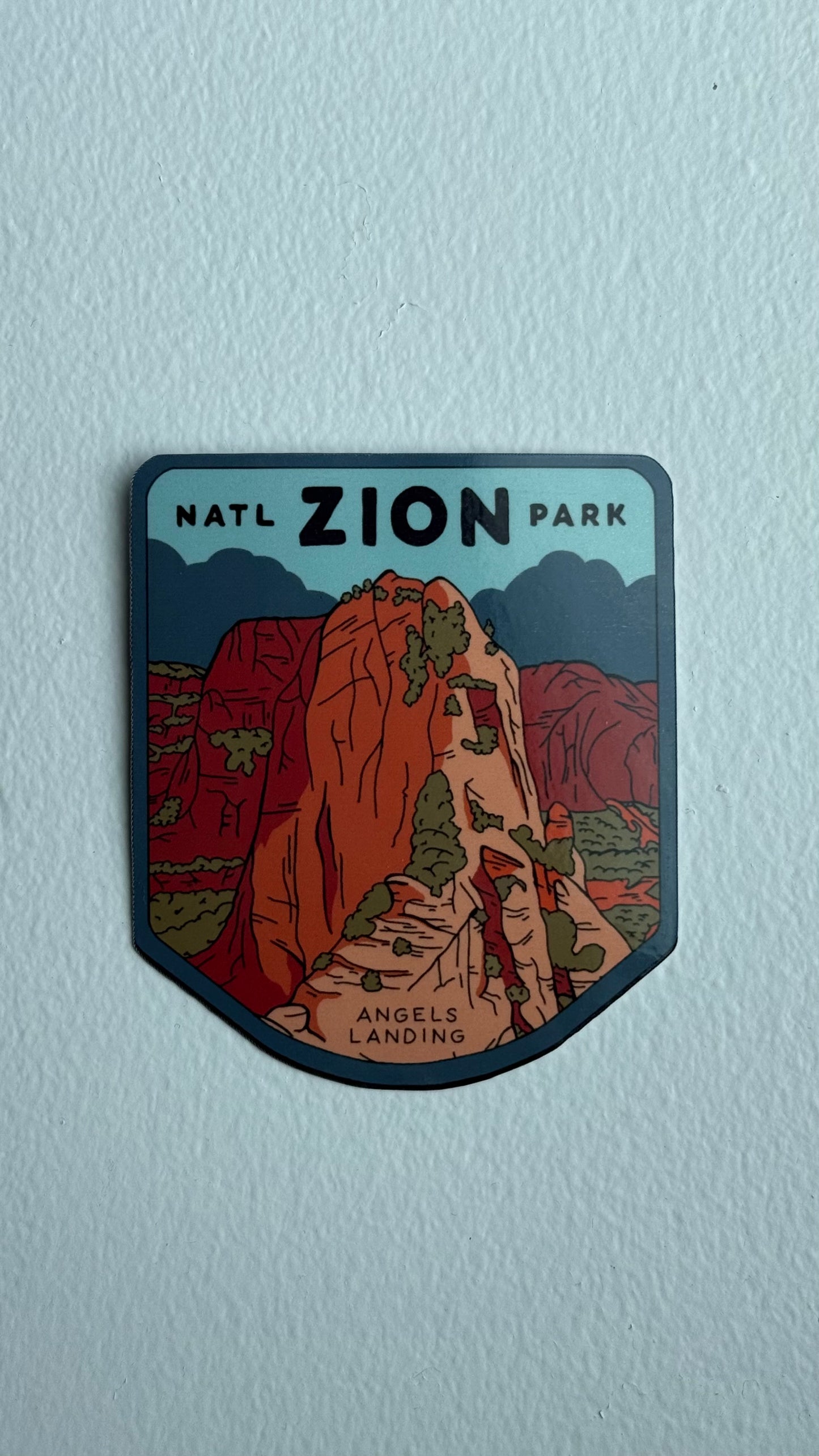 Zion National Park Sticker