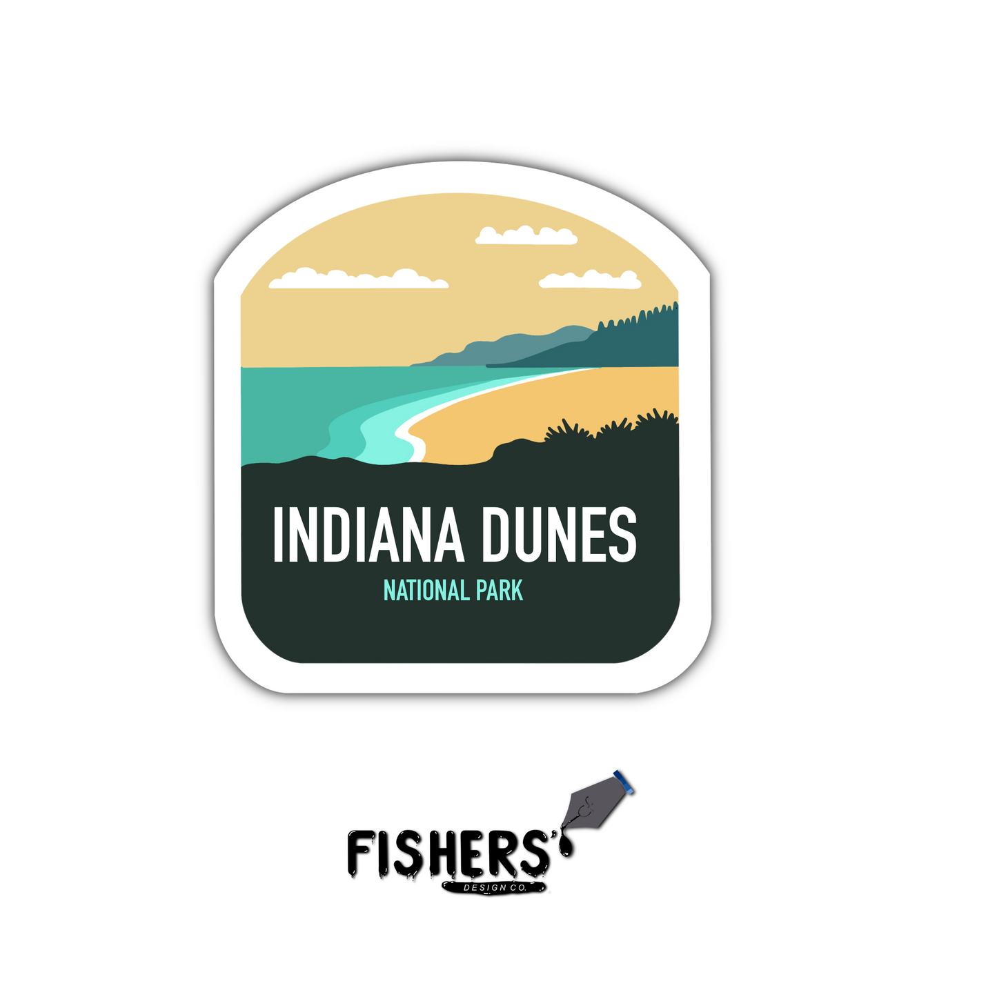 Indiana Dunes National Park Sticker!