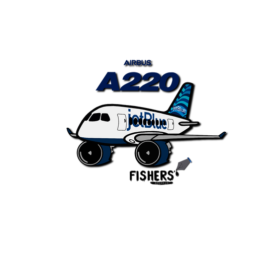 JetBlue Airways A220 Sticker