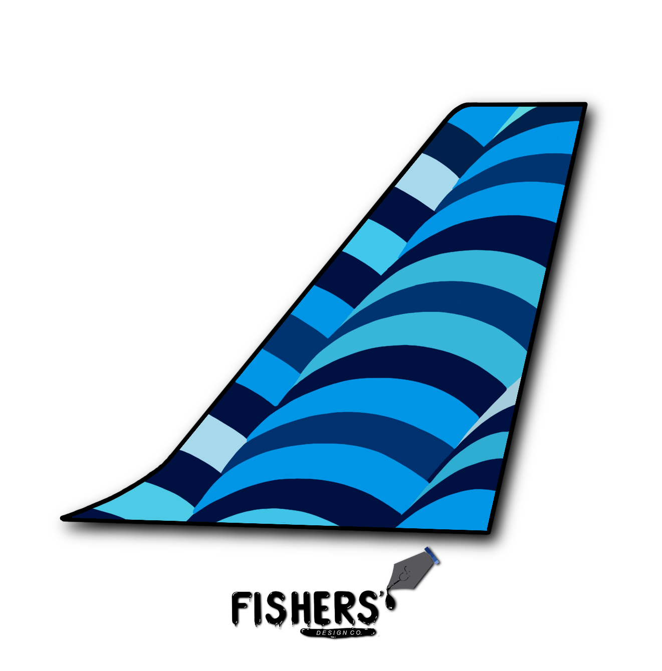 JetBlue A220 Tail Sticker