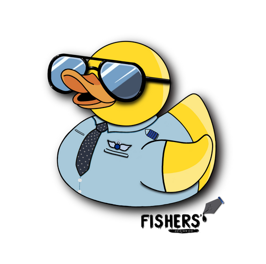 JetBlue Airways Captain Duck Sticker!