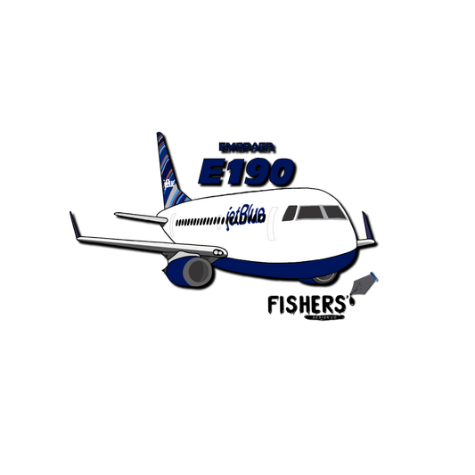 JetBlue Airways E-190 Sticker