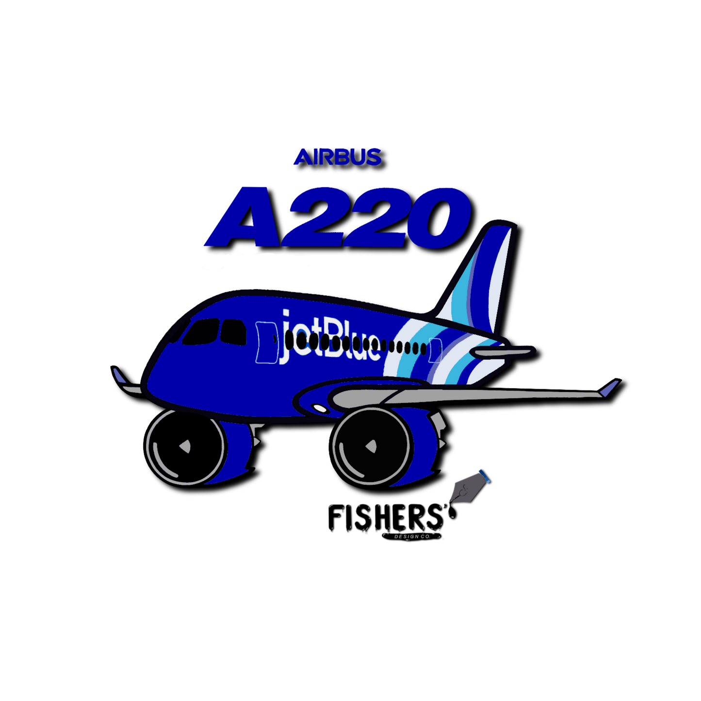 JetBlue Airways A220 New Livery