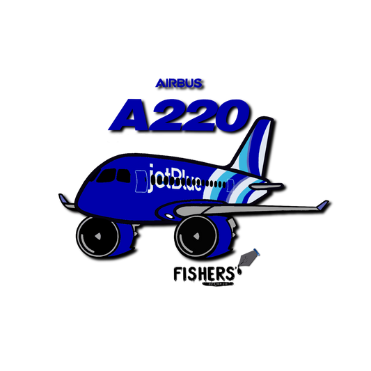 JetBlue Airways A220 New Livery