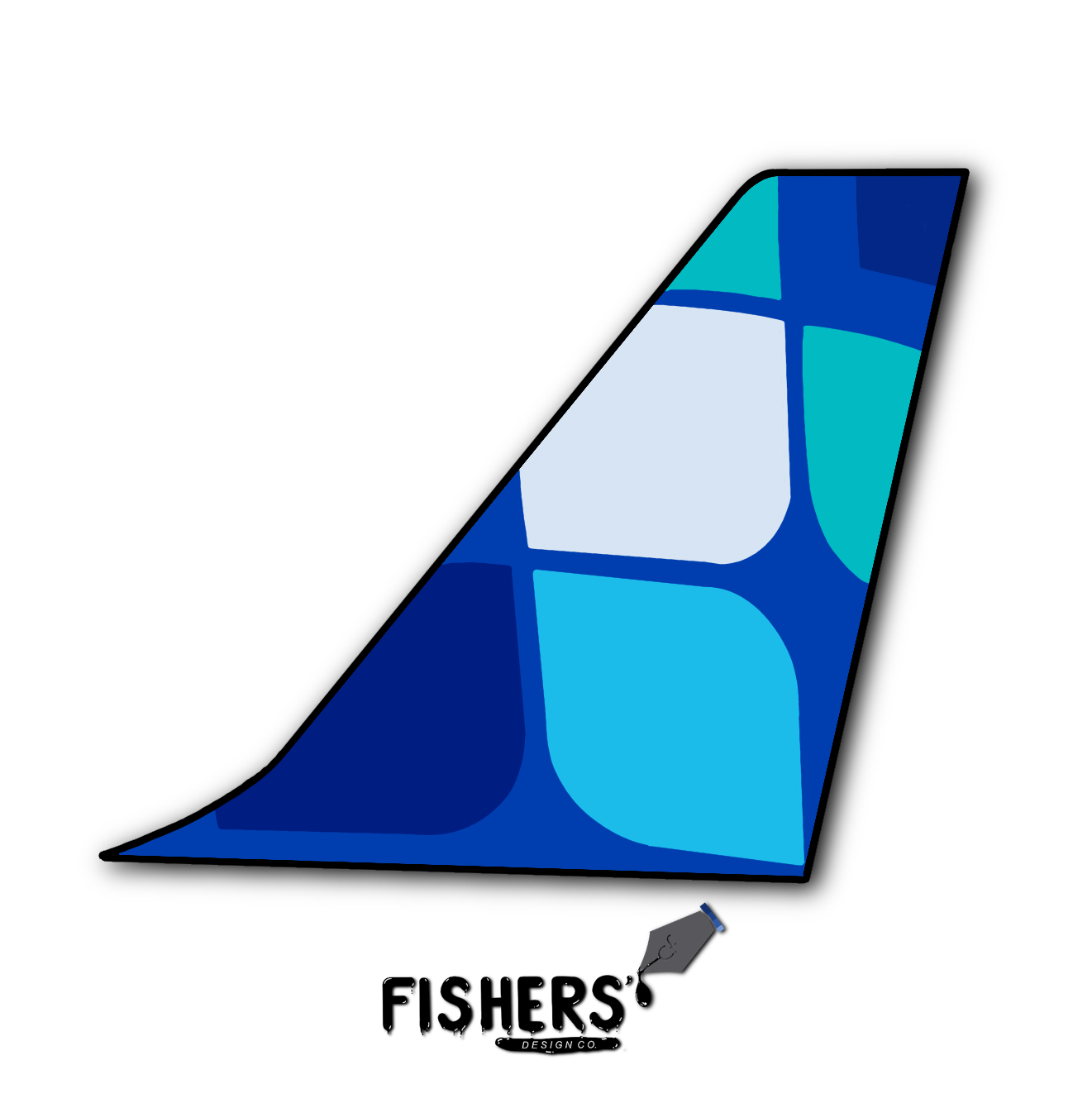 JetBlue "A Defining MoMint" Tail Sticker