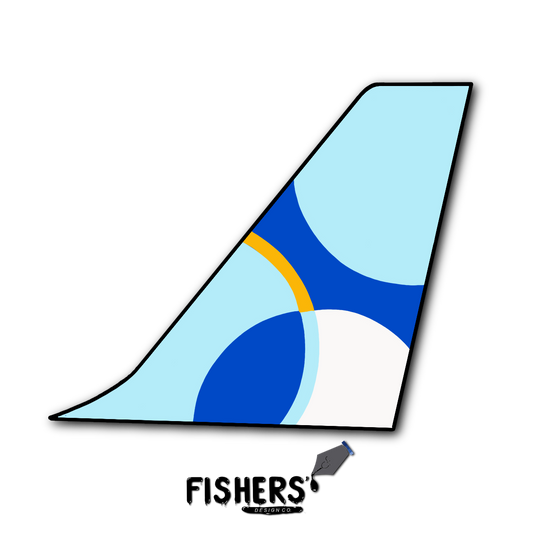 JetBlue "Blue Yorker" Tail Sticker