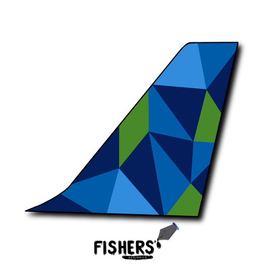 JetBlue "Prism" Tail Sticker
