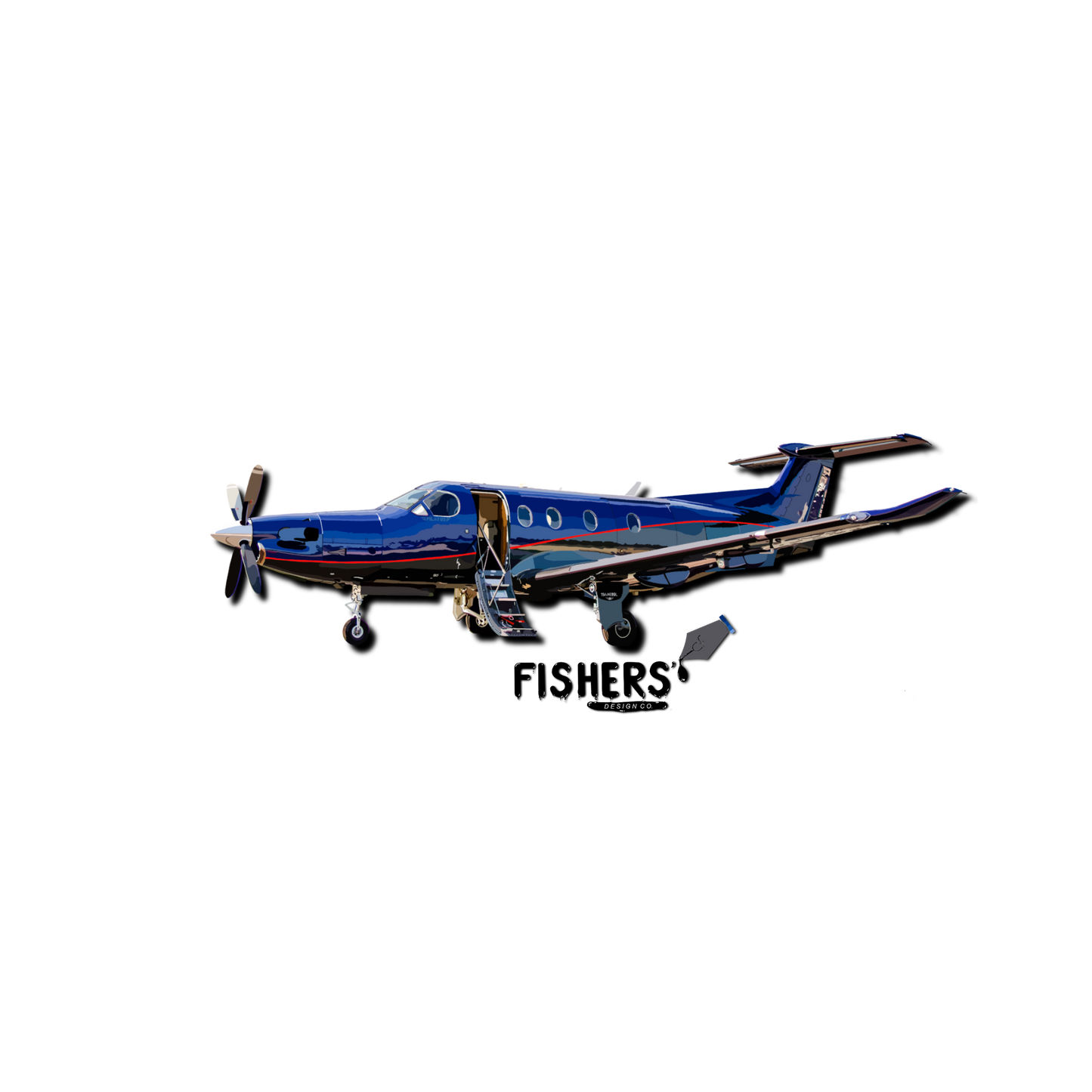 Pilatus PC-12 Sticker