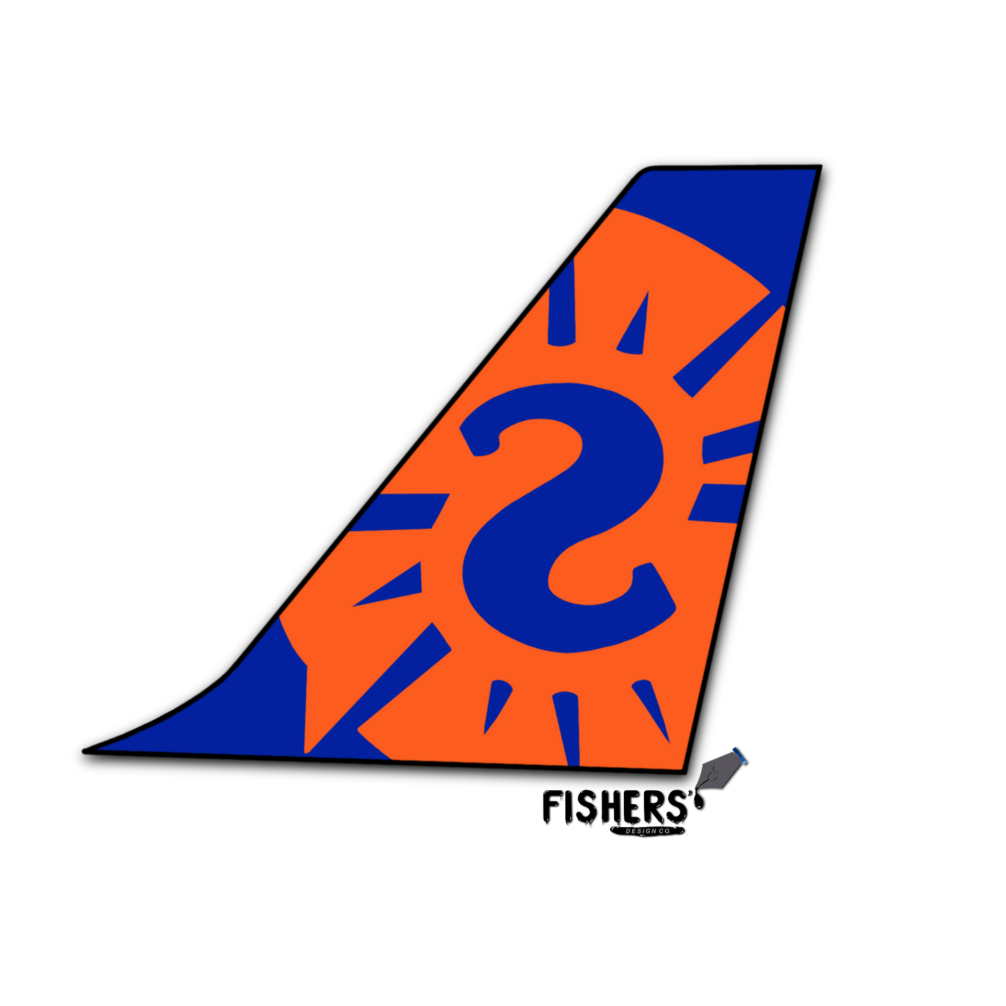 Sun Country Airlines Tail Sticker!