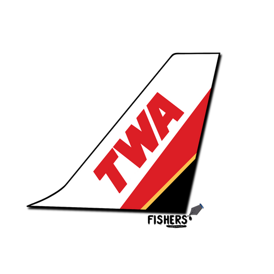TWA Airlines Tail Sticker!