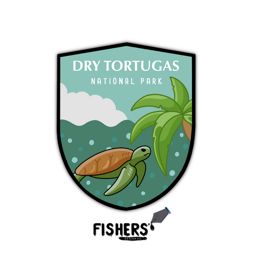 Dry Tortuga's National Park Sticker!