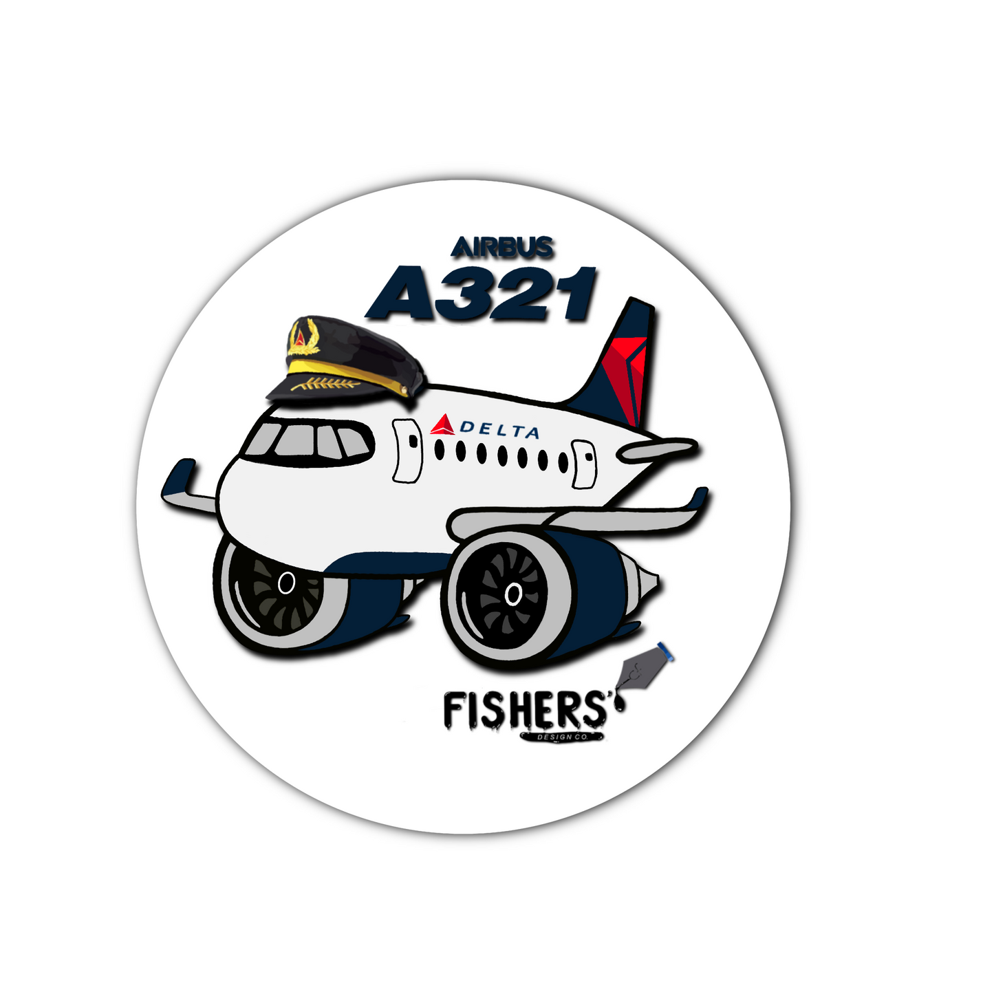 Delta A321 with hat!