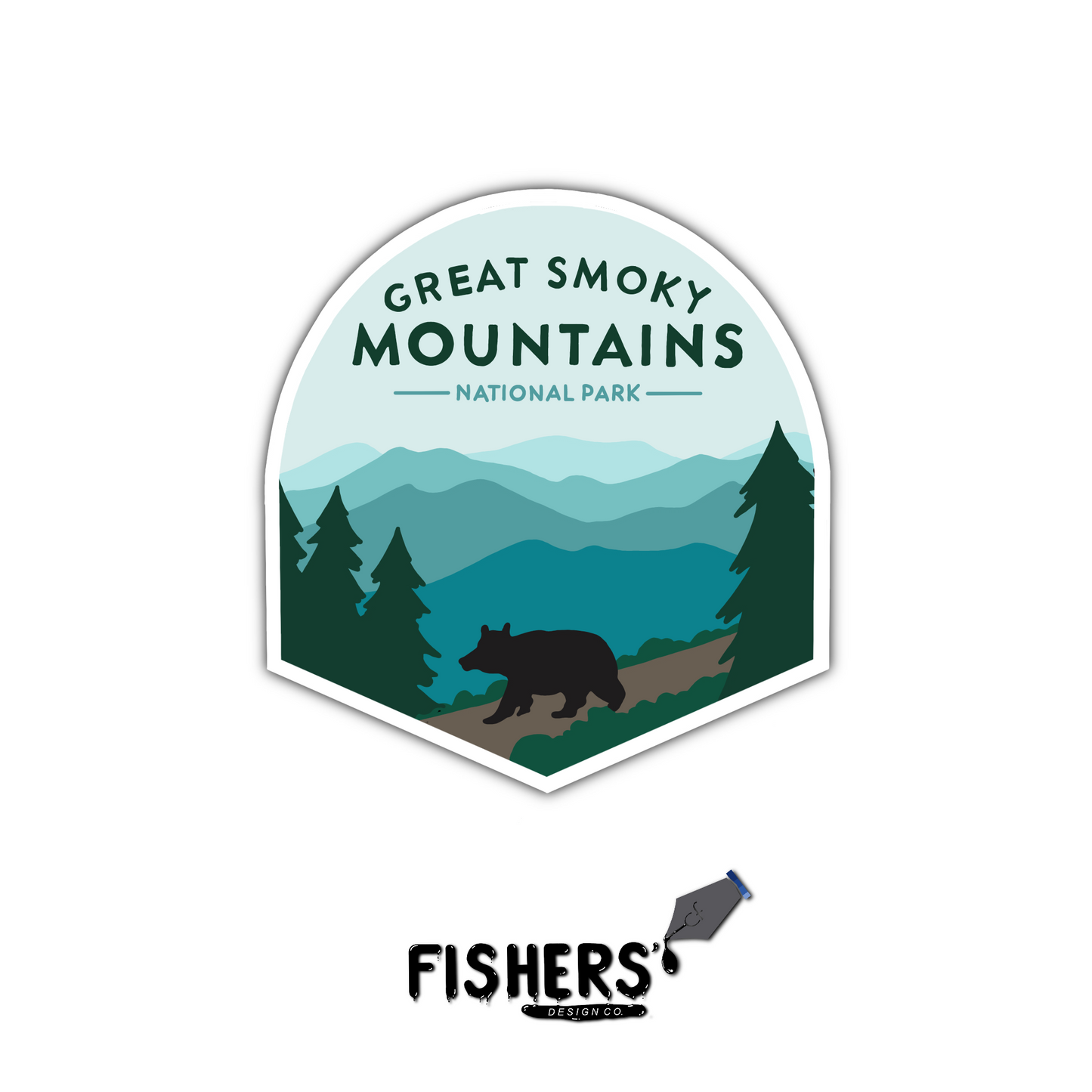 Great Smoky Mountains National Park Sticker