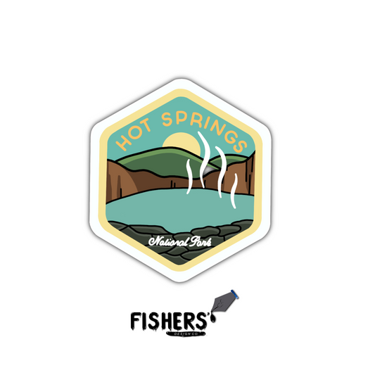 Hot Springs National Park Sticker!