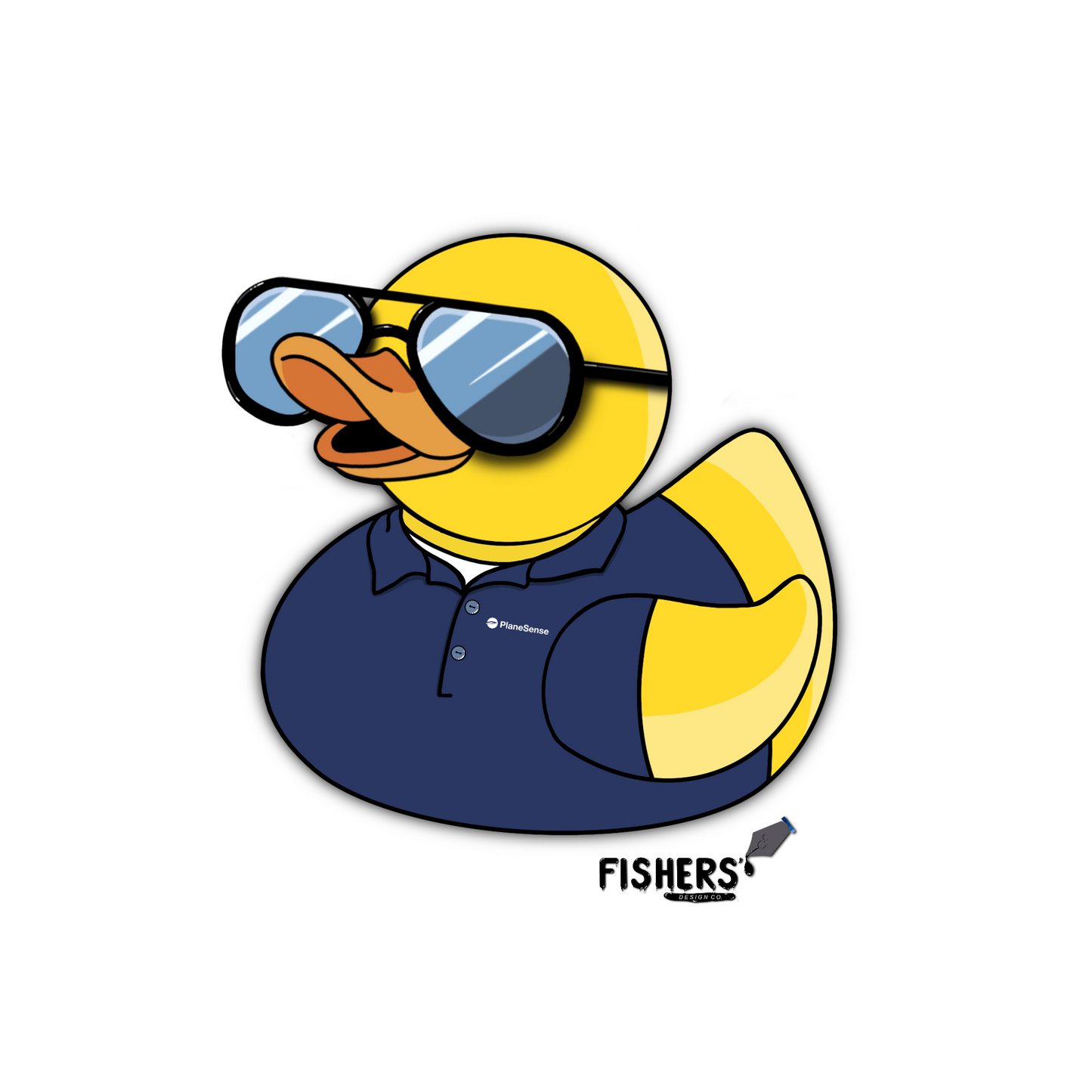PlaneSense Pilot Duck Sticker!