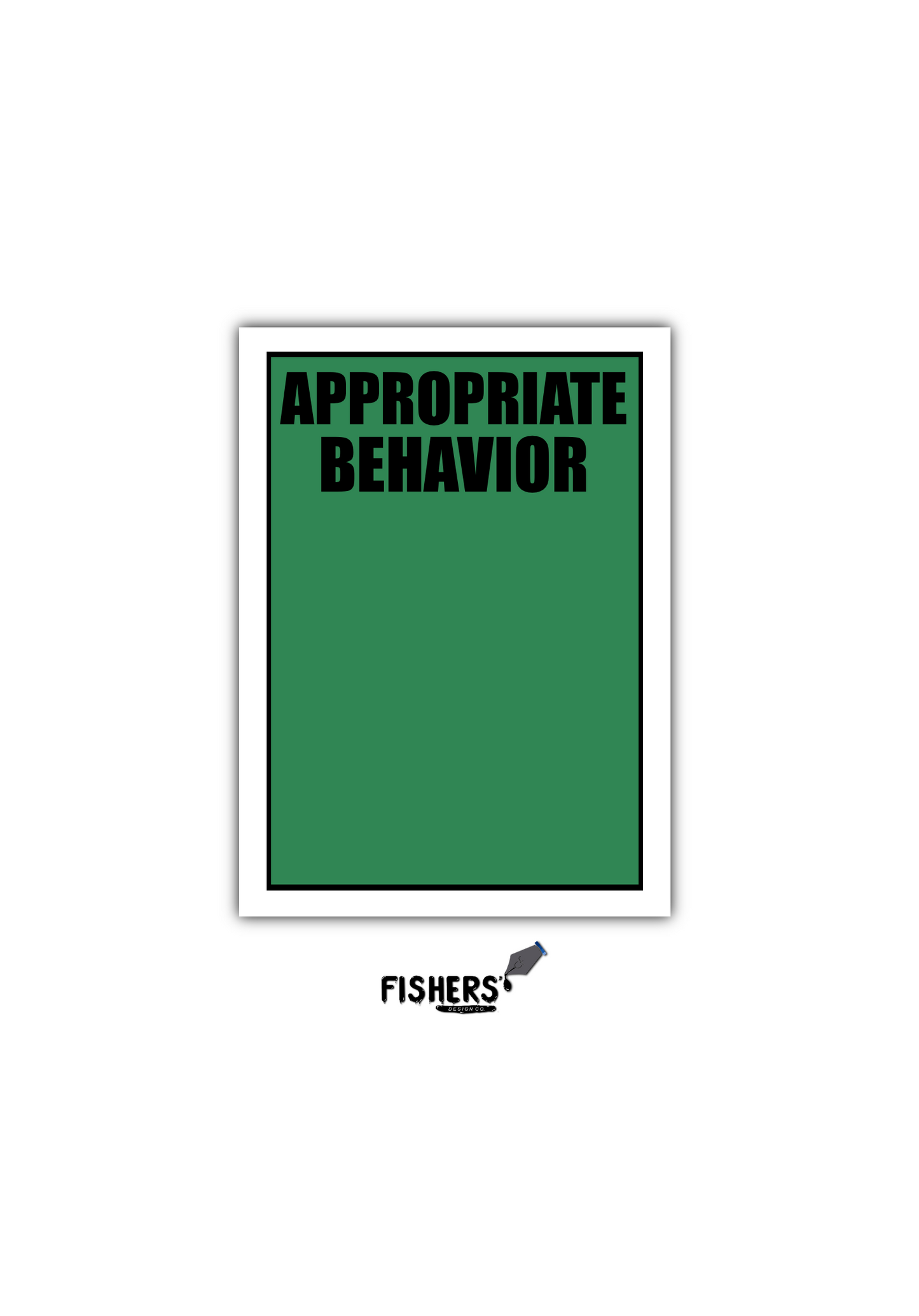 ExpressJet Throwback “Behavior cards” 4 - 3 inch card stickers, one combo sticker