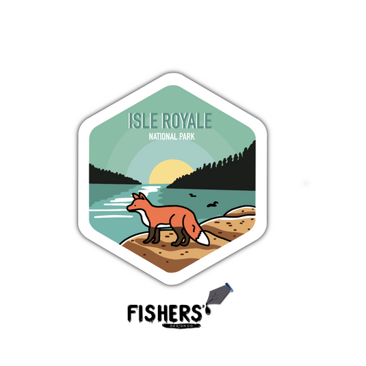 Isle Royale National Park Sticker!