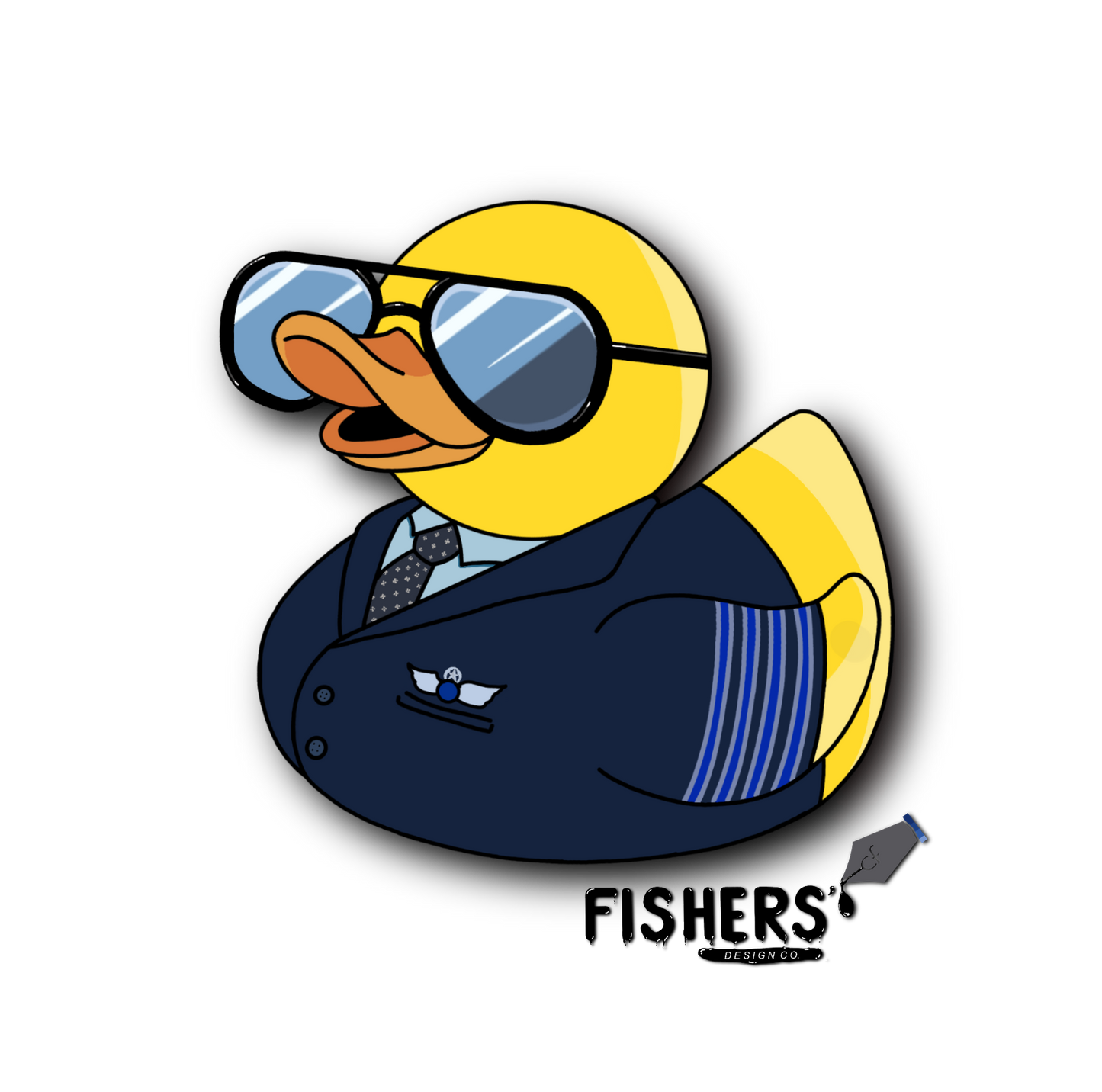 JetBlue Airways Captain Duck Sticker!
