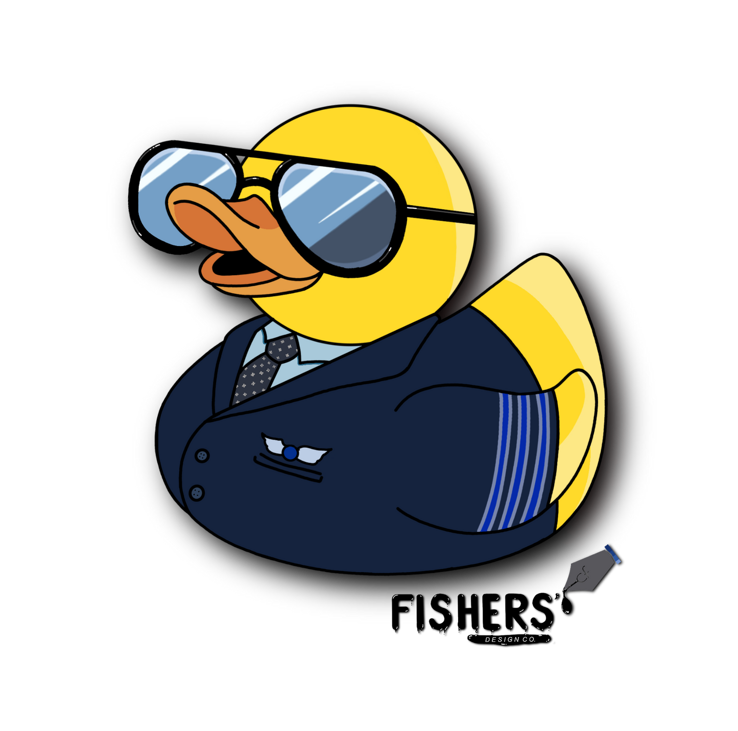 JetBlue Airways First Officer Duck Sticker!