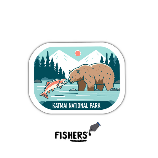 Katmai National Park Sticker!
