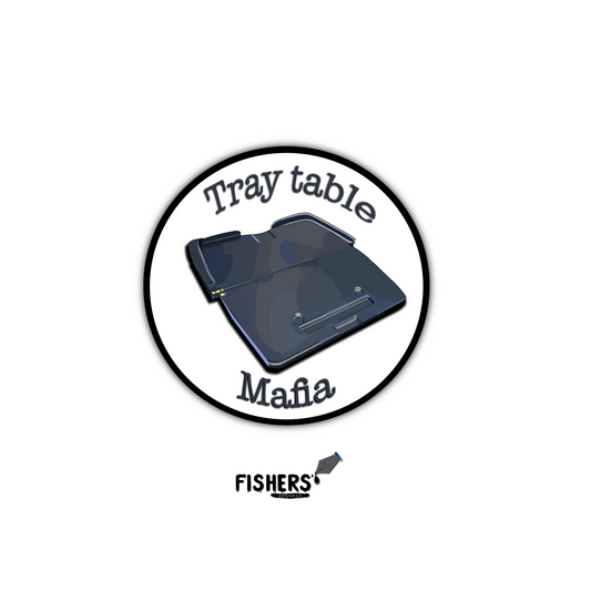 Tray Table Mafia 3" Circular Sticker