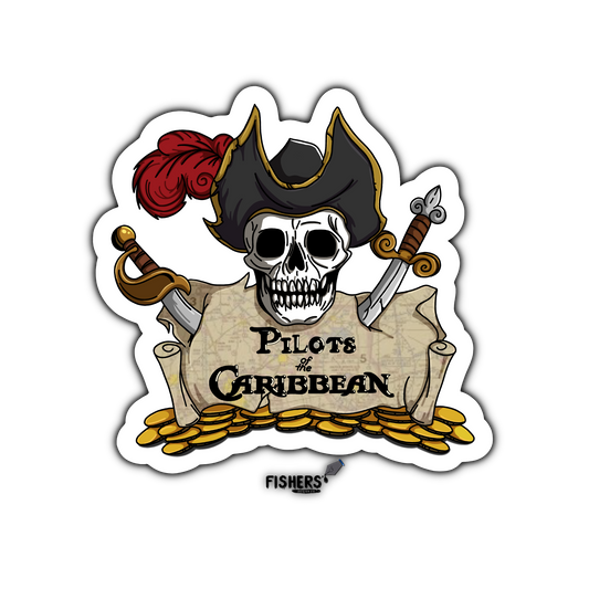 Pilots of the Caribbean Sticker!